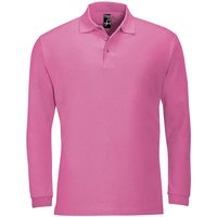 Winter II Long Sleeve Pique Cotton Polo Shirt Bright