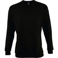 SOL'S Men's Supreme Sweatshirt in Black | Size: XL