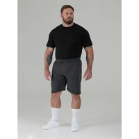 D555 Men's John Cotton Lightweight Kingsize Cargo Shorts in Grey | Size: 1XL