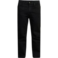 Duke Clothing Men's Rockford Carlos Stretch Jeans in Black | Size: 40S