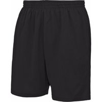 AWDis Just Cool Sports Shorts in Black | Size: 7-8 Years