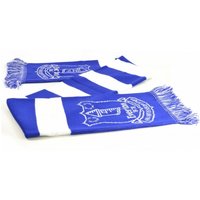 Everton FC Men's Official Football Bar Scarf in Blue