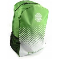Celtic FC Men's Official Football Fade Design Backpack Rucksack in Green