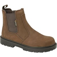 Waxy Leather Safety Dealer Boots