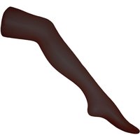 Couture Women's Ultra Gloss Tights (1 Pair) in Black | Size: Medium