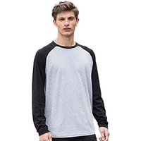 Skinnifit Raglan Long Sleeve Baseball T Shirt