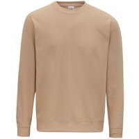 AWDis Women's Just Hoods Crew Neck Plain Sweatshirt (280 GSM) in Nude | Size: 2XL