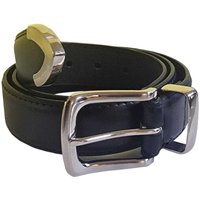 D555 Joseph Bonded Leather Metal Tip Waist Belt 40R