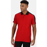 Contrast Wicking Polo Shirt