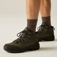 Burrell Leather Boots Dark