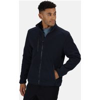 Regatta Men's Omicron III Waterproof Breathable Full Zip Fleece in Dark Navy | Size: Medium