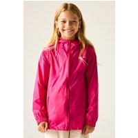 Regatta 'Pack It' Waterproof Packable Shell Jacket in Dark Pink | Size: 3-4 Years