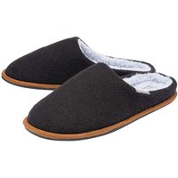 Plush Lined Mule Slippers Memory Foam