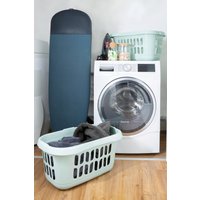 Wham Casa 2 x Plastic Hipster Laundry Basket in Green