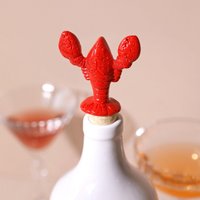 Lisa Angel Women's Red Lobster Cork Bottle Stopper