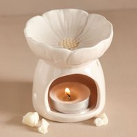 Blossom Ceramic Wax Melt Burner Light