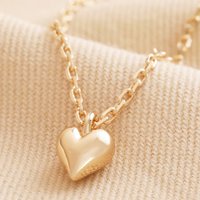 Tiny Heart Pendant Necklace