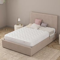 Catherine Lansfield Bonnell Luxe Memory Foam Hybrid Mattress in White | Size: King