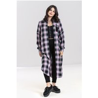 Hell Bunny Women's Hayley Shirt Dress Pink | Size: Small