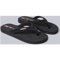 Animal Women's Swish Logo Flip Flop in Black | Size: 5