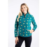 Reena 1 4 Zip Printed Microfleece