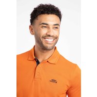 Miles Pique Polo Shirt Burnt
