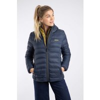 Weird Fish Women's Eshka Lightweight Padded Jacket in Dark Navy | Size: 12