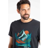 Aspect Mountains Front Print Graphic T Shirt