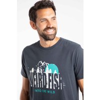 Into Wild Front Print Graphic T Shirt