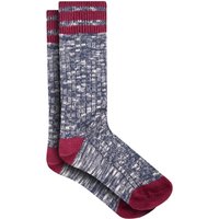 Weird Fish Women's Dilki Striped Boot Sock 3pk in Purple