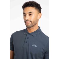 Weird Fish Men's Miles Pique Polo Shirt in Navy | Size: 2XL