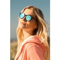 Weird Fish Women's Williams Round Sunglasses in Dark Blue