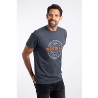 Waves Front Print Graphic T Shirt
