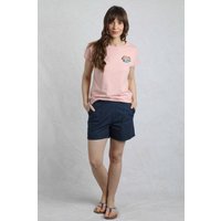 Weird Fish Women's Deeley Ripstop Shorts in Navy | Size: 8