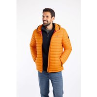 Flete Lightweight Showerproof Padded Hooded Jacket Pale