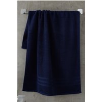 Catherine Lansfield 'Zero Twist' Hand Towel in Navy