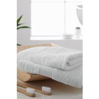 Catherine Lansfield 'Anti Bacterial' Cotton Towels in White