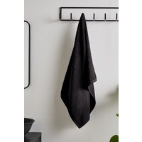 Catherine Lansfield 'Quick Dry Cotton' Towel Collection in Black | Size: Bath Sheet