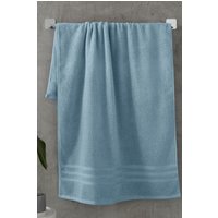 Catherine Lansfield 'Zero Twist' Hand Towel in Blue