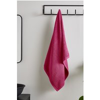 Catherine Lansfield 'Quick Dry Cotton' Towel Collection in Bright Pink