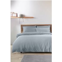 Catherine Lansfield So Soft Non Iron Duvet Cover Set in Mid Grey | Size: King
