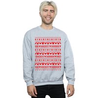 Mickey & Minnie Christmas Fair Isle Sweatshirt