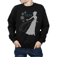 Boy's Frozen Elsa Christmas Silhouette Sweatshirt in | Size: 9 Years