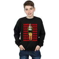 Boy's Buddy Santa Scream Sweatshirt in | Size: 5-6 Years