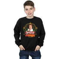 Boy's Buddy Smiling Sweatshirt in | Size: 7-8 Years
