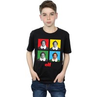 Boy's Four Faces T-Shirt in | Size: 7-8 Years