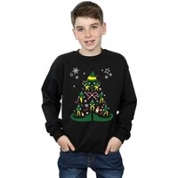 Boy's Christmas Tree Sweatshirt in | Size: 7-8 Years