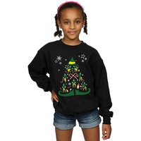 Girl's Christmas Tree Sweatshirt in | Size: 7-8 Years