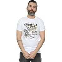Rocket Board Wile E Coyote Cotton T Shirt