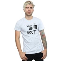 What´s Up Doc Bugs Bunny Striped Cotton T Shirt